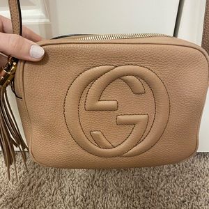 Soho Small Leather Disco Bag